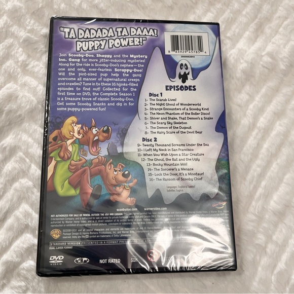 Scooby-Doo and Scrappy-Doo DVD Season 1 - Picture 2 of 3